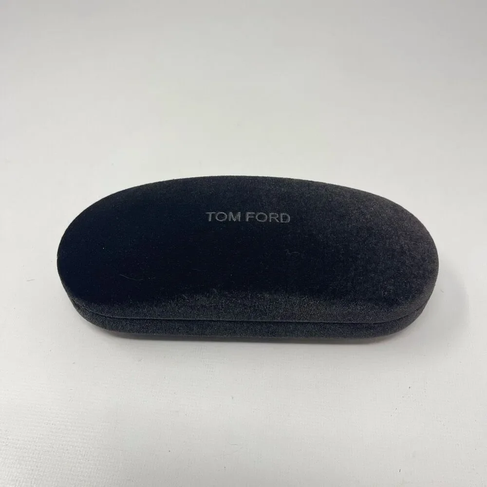 Tom Ford Eyeglasses Sunglasses Case Box Cleaning Cloth Brown Card in Envelope